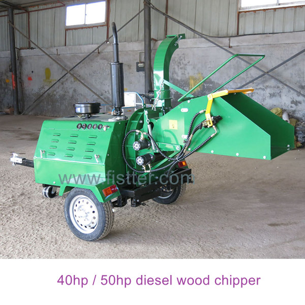 DWC40 Mobile Diesel Wood Chipper
