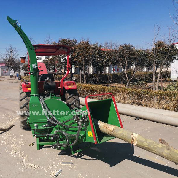 BX92R PTO 10 Inch Wood Chipper , Hydraulic System for Forestry Machinery
