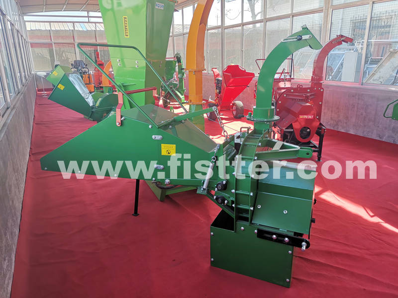 8" Capacity PTO Mechanical Feed Wood Chipper