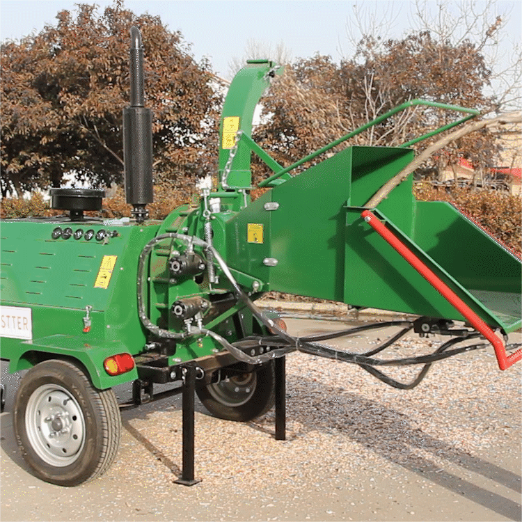 40hp / 50hp Hydraulic Feed Diesel Engine Wood Chipper