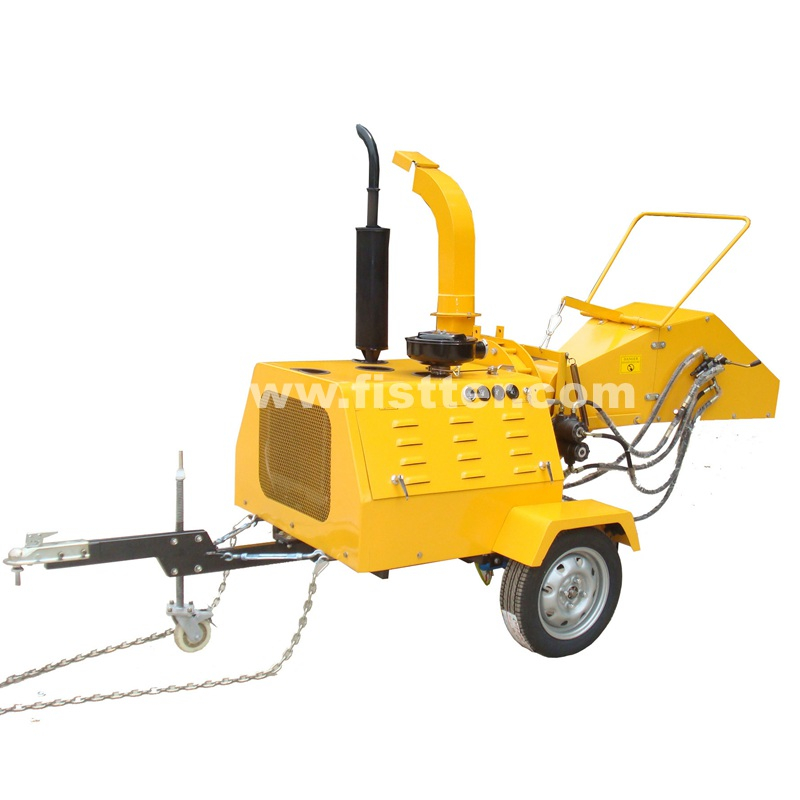 40hp / 50hp Hydraulic Feed Diesel Engine Wood Chipper