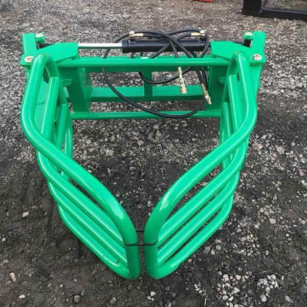 Round Bale Grab EURO Hitch for Front End Loader