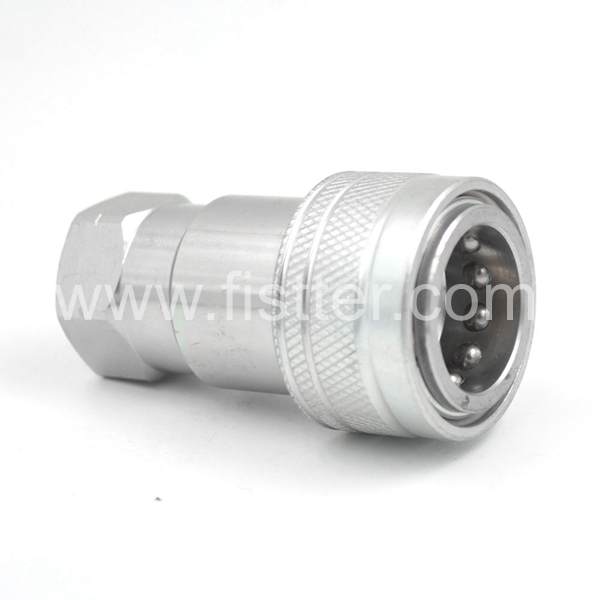 1/2" NPT ISO 5675 Hydraulic Quick Coupler