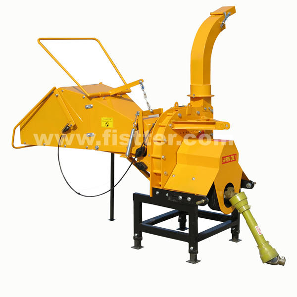 8" Capacity Mechanical Feed Wood Chipper