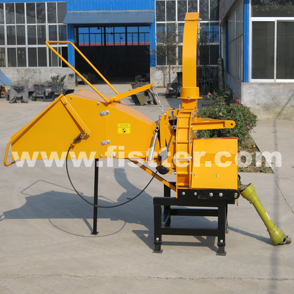 8" Capacity Mechanical Feed Wood Chipper