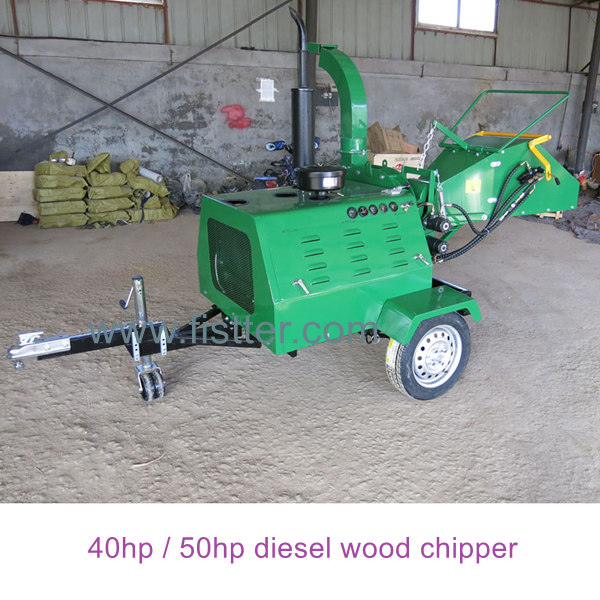 DWC40 Mobile Diesel Wood Chipper