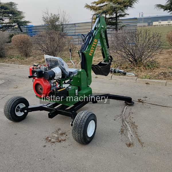 ATV Backhoe with 360 degree rotation