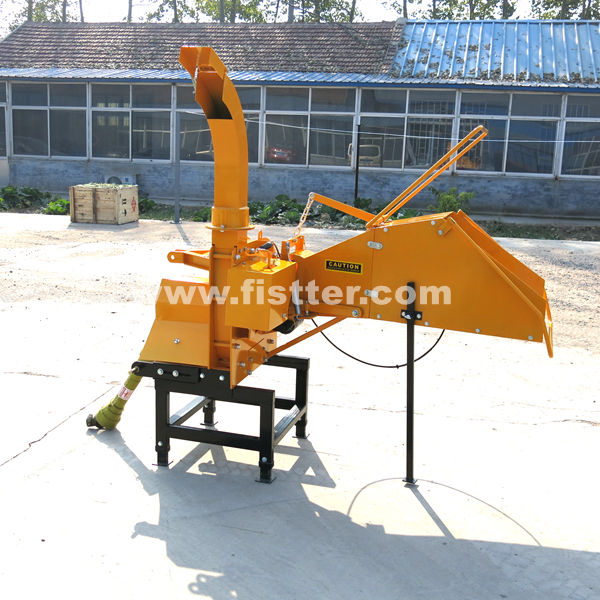 8" Capacity Mechanical Feed Wood Chipper